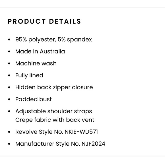 Bailey Gown in Cherry - Picture 7 of 7